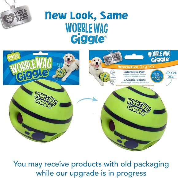 Ball, Interactive Dog Toy, Fun Giggle Sounds When Rolled or Shaken, Pets Know Be - Picture 9 of 9